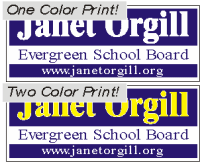 Two Colors vs. One Color