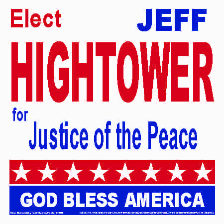 campaign sign template