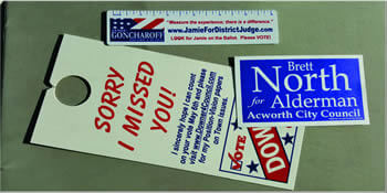 political yard signs campaign