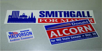 political yard signs campaign