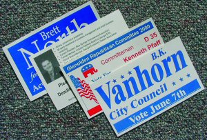 campaign palm cards